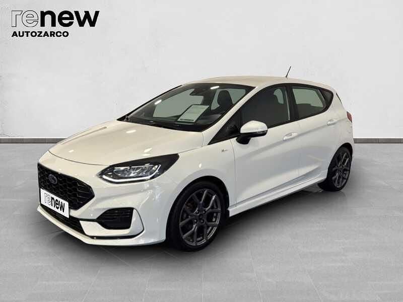 Branco Usado 2022 Ford Fiesta ST-Line Citadino | € 14.500 (Bom preço) - Imagem 1/4