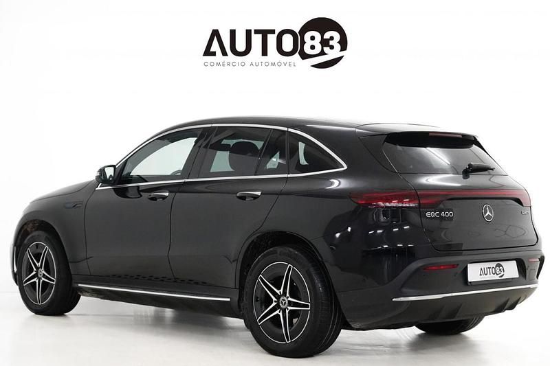 Usado Mercedes EQC400 300 kW (408 HP) 2020 Preto SUV