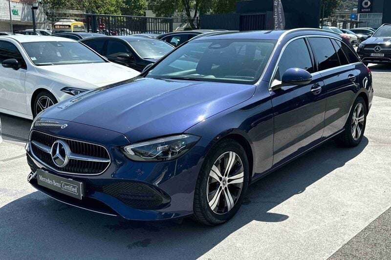 Azul Usado 2023 Mercedes C220 Avantgarde Carrinha | € 49.900 (Preço justo) - Imagem 1/4