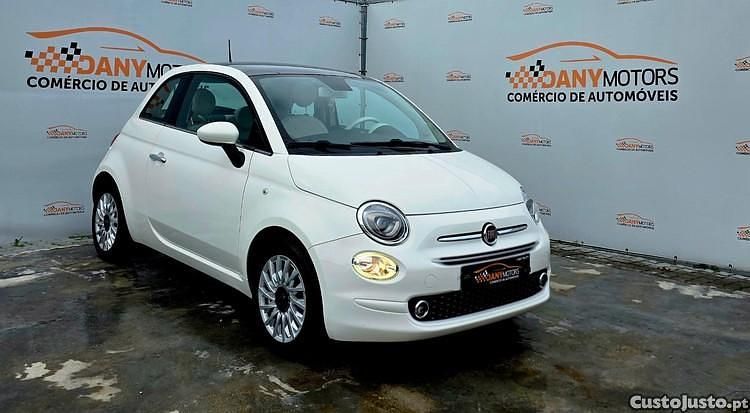 Branco Usado 2019 Fiat 500 Lounge Citadino | € 10.900 (Bom preço) - Imagem 1/1