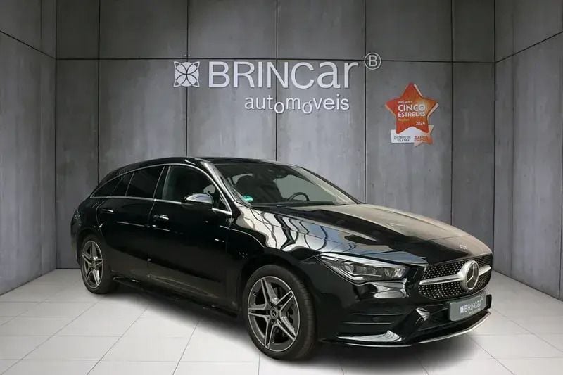 Preto Usado 2022 Mercedes CLA250e Shooting Brake AMG line Carrinha | € 31.890 (Super Preço) - Imagem 1/4