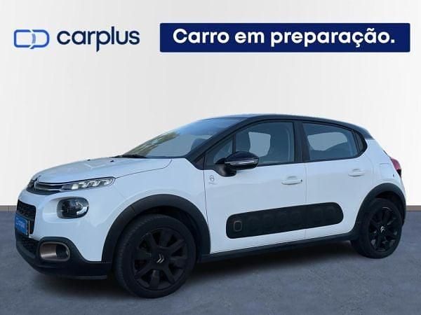 Branco Usado 2019 Citroën C3 PureTech Citadino | € 14.500 (Preço elevado) - Imagem 1/3