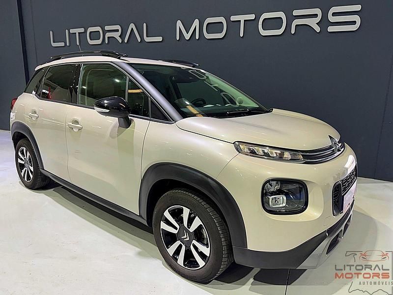 Bege Usado 2020 Citroën C3 PureTech SUV | € 12.900 - Imagem 1/3