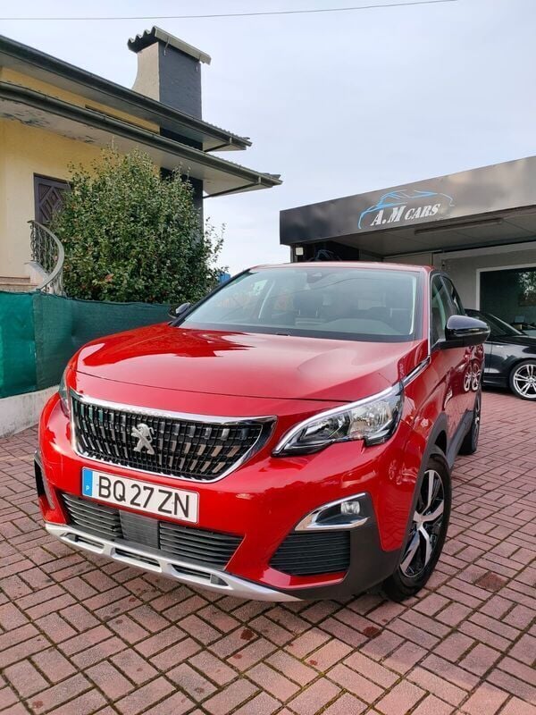 Vermelho Usado 2018 Peugeot 3008 Allure SUV | € 17.990 (Bom preço) - Imagem 1/4