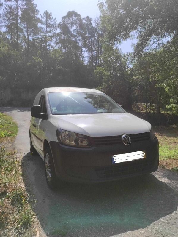 Branco Usado 2013 VW Caddy Monovolume | € 5.550 - Imagem 1/4
