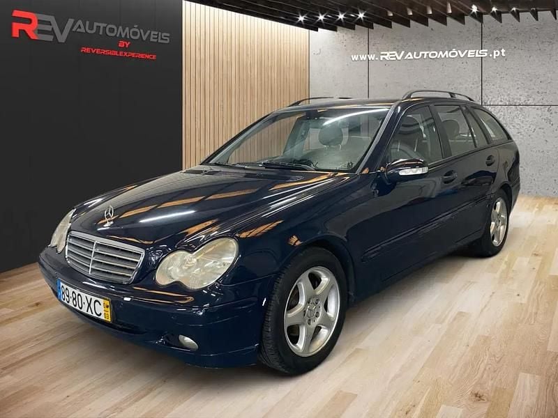 Azul Usado 2004 Mercedes C180 Avantgarde Carrinha | € 5.450 (Super Preço) - Imagem 1/4
