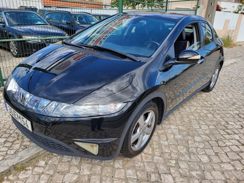Preto Usado 2007 Honda Civic Comfort | € 6.900 (Preço justo) - Imagem 1/4