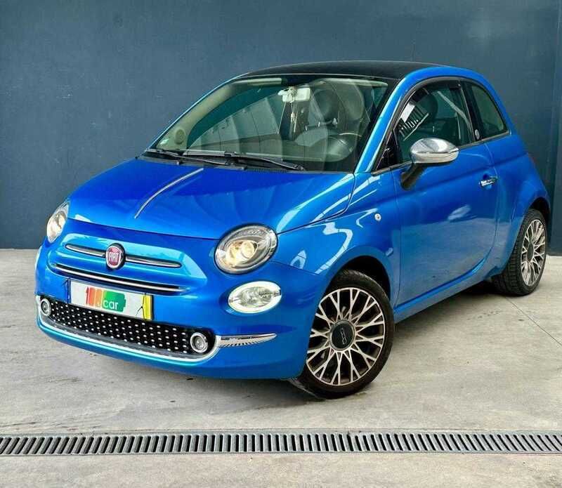 Azul Usado 2018 Fiat 500 | € 10.900 (Preço justo) - Imagem 1/4