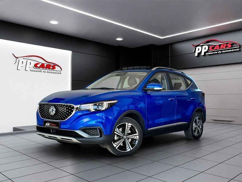 Azul Usado 2020 MG ZS Luxury Sedan | € 18.750 (Preço justo) - Imagem 1/4
