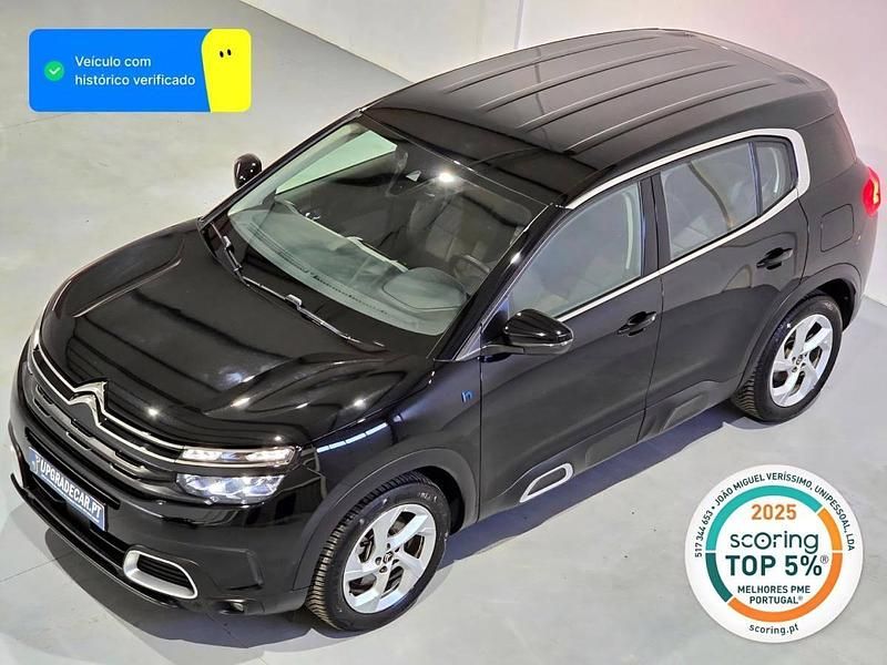Preto Usado 2020 Citroën C5 Aircross Feel SUV | € 18.900 (Bom preço) - Imagem 1/4