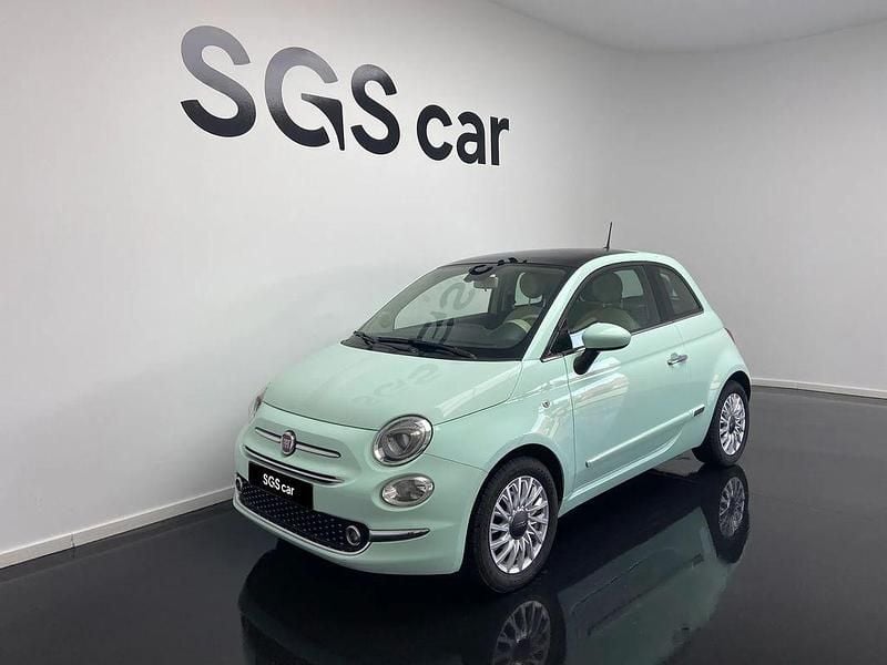 Verde Usado 2017 Fiat 500 Lounge Citadino | € 9.950 (Preço justo) - Imagem 1/4