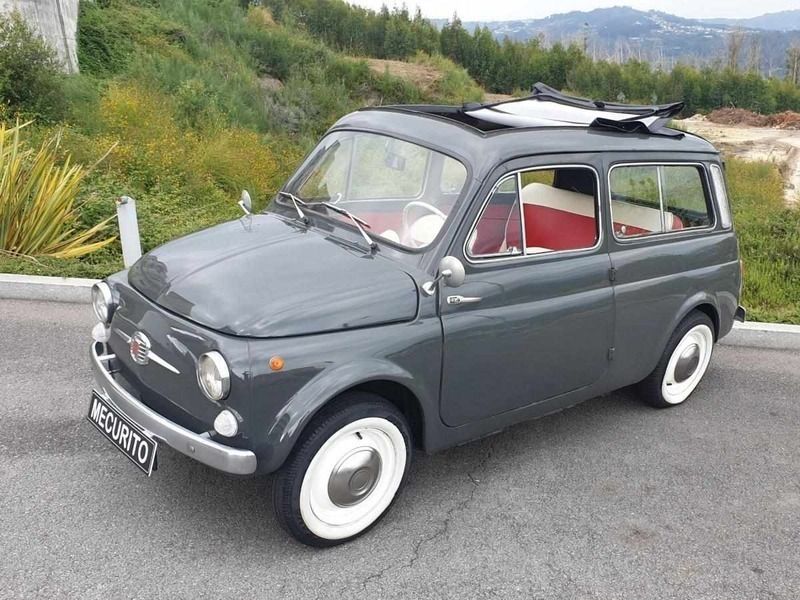 Cinza Usado 1966 Fiat 500 Sport Citadino | € 16.750 - Imagem 1/4