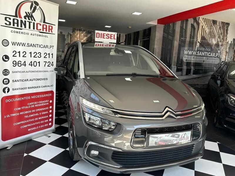 Cinza Usado 2021 Citroën C4 Feel Carrinha | € 20.990 (Preço justo) - Imagem 1/4