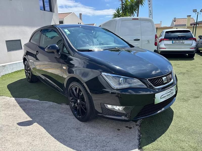 Preto Usado 2016 Seat Ibiza SC FR Citadino | € 15.990 - Imagem 1/4