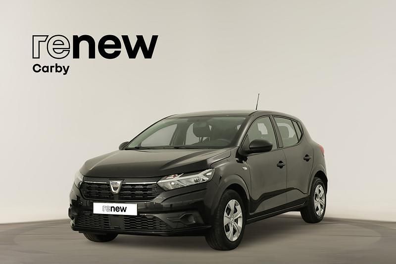 Preto Usado 2022 Dacia Sandero Acces Citadino | € 11.790 (Bom preço) - Imagem 1/4