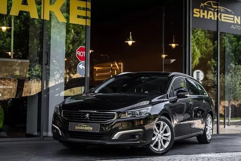 Preto Usado 2015 Peugeot 508 Allure Carrinha | € 8.990 (Super Preço) - Imagem 1/4