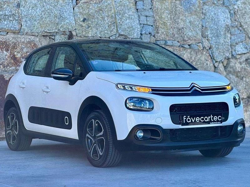 Branco Usado 2018 Citroën C3 Citadino | € 12.450 (Preço justo) - Imagem 1/4