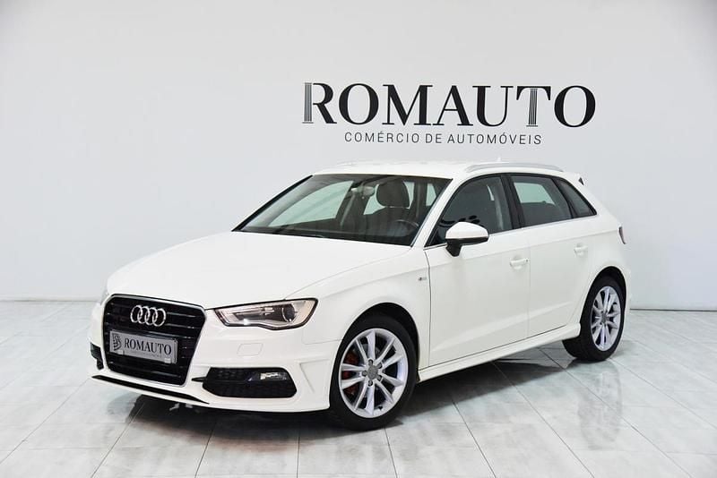 Branco Usado 2013 Audi A3 S-Line Carrinha | € 13.400 (Caro) - Imagem 1/4