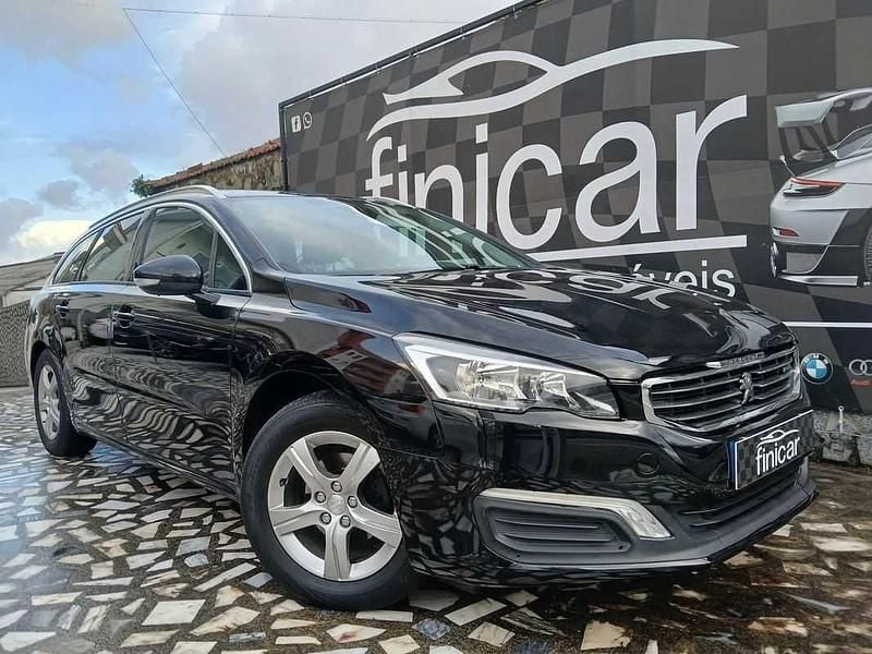 Usado Peugeot 508 SW Active 120 HP (88 kW) 2015 Preto Carrinha