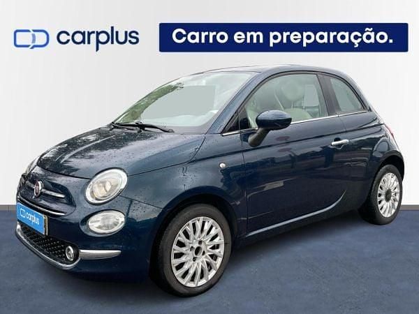 Azul Usado 2017 Fiat 500 Lounge Citadino | € 11.500 (Preço justo) - Imagem 1/3