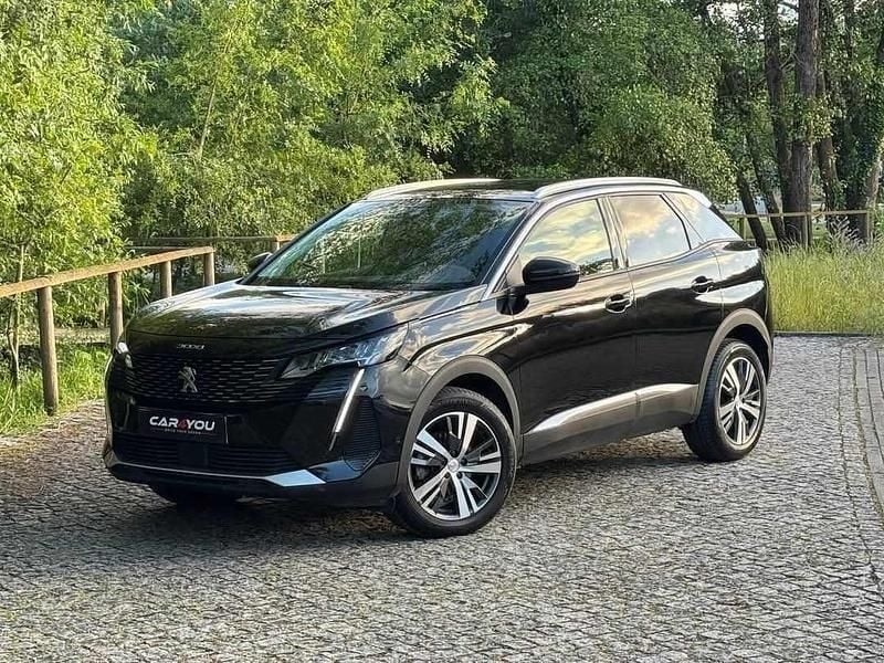 Preto Usado 2021 Peugeot 3008 Allure SUV | € 21.990 (Preço justo) - Imagem 1/4