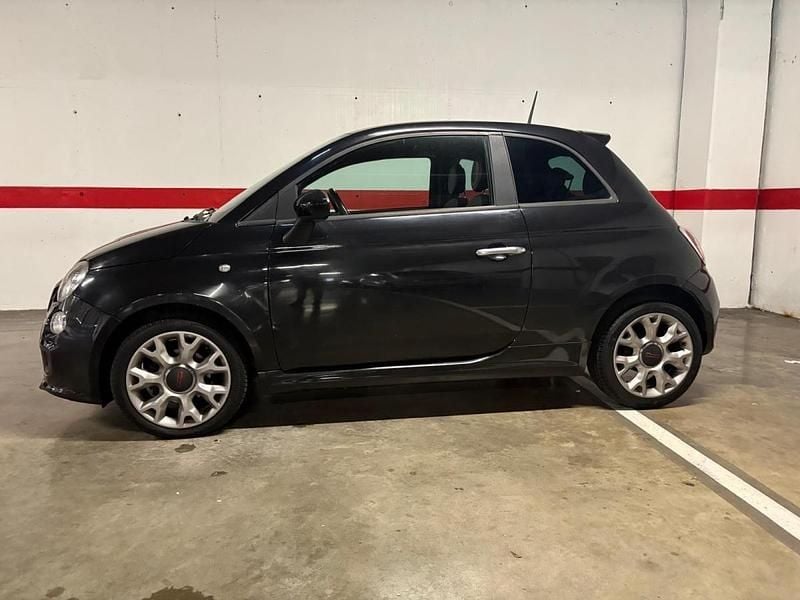 Usado Fiat 500 S 95 HP (69 kW) 2013 Preto Citadino