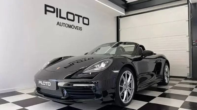 Preto Usado 2017 Porsche 718 Boxster Cabrios | € 63.990 - Imagem 1/4