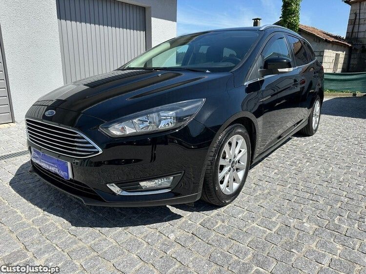Preto Usado 2016 Ford Focus Titanium Carrinha | € 11.250 (Preço justo) - Imagem 1/1