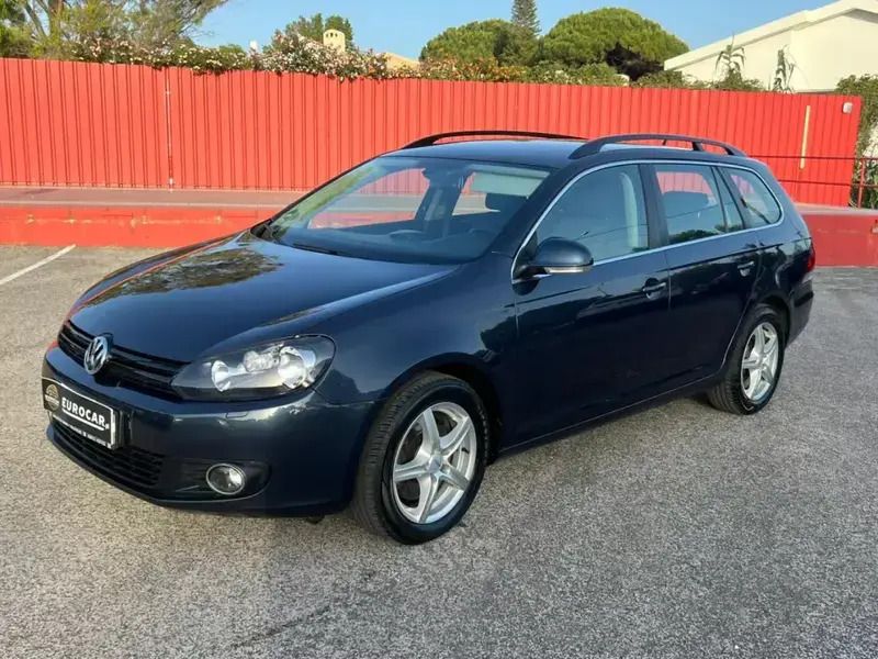 Azul Usado 2010 VW Golf VI Carrinha | € 9.900 (Preço justo) - Imagem 1/4