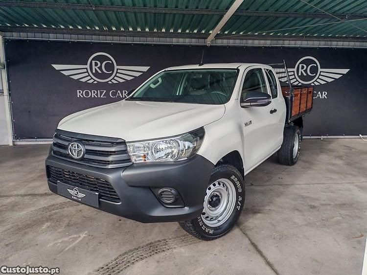 Branco Usado 2018 Toyota HiLux Pickup | € 23.500 (Super Preço) - Imagem 1/1