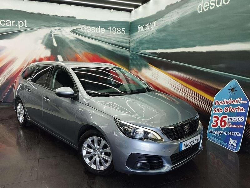 Usado Peugeot 308 SW Style 102 HP (75 kW) 2020 Cinzento Carrinha