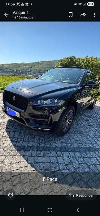 Preto Usado 2017 Jaguar F-Pace SUV | € 25.300 (Preço justo) - Imagem 1/4