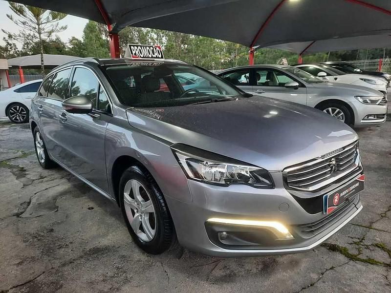 Usado Peugeot 508 SW 120 HP (88 kW) 2017 Cinzento Carrinha