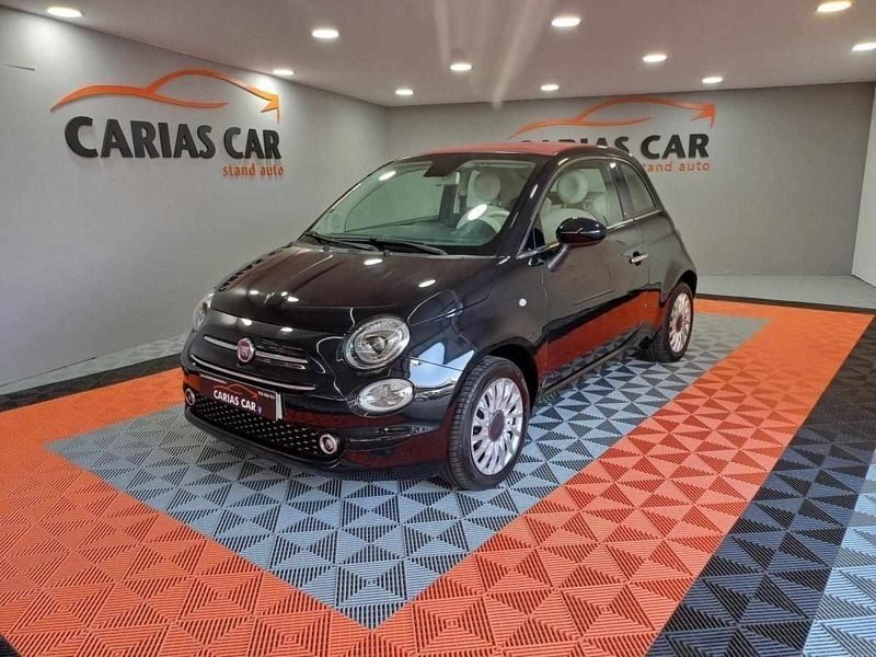Preto Usado 2019 Fiat 500C Lounge Cabrios | € 16.990 - Imagem 1/4