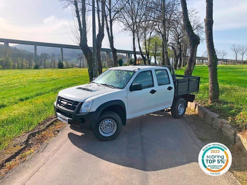 Branco Usado 2010 Isuzu D-Max Pickup | € 18.900 - Imagem 1/4