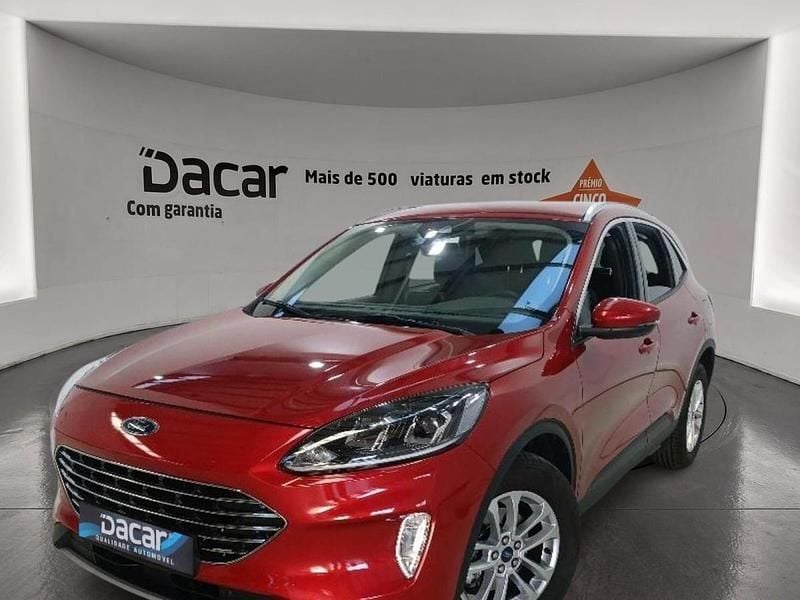 Vermelho Usado 2021 Ford Kuga Titanium SUV | € 18.499 (Preço justo) - Imagem 1/4