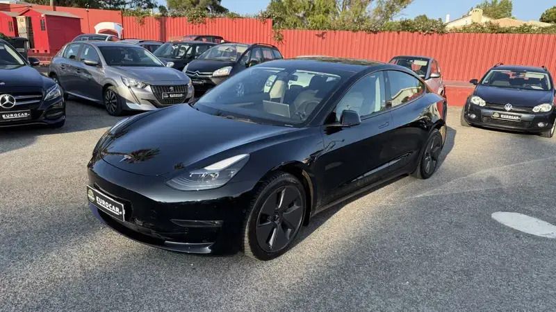 Preto Usado 2022 Tesla Model 3 Long Range Sedan | € 35.900 (Preço justo) - Imagem 1/4