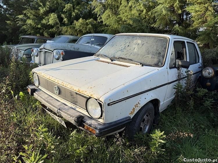 Azul Usado 1982 VW Golf I Citadino | € 1.000 - Imagem 1/1