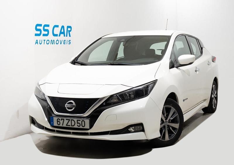 Usado Nissan Leaf Acenta 110 kW (150 HP) 2019 Branco Citadino