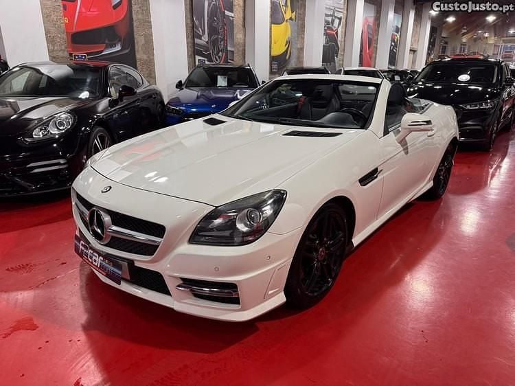 Branco Usado 2013 Mercedes SLK250 Cabrios | € 21.990 - Imagem 1/1
