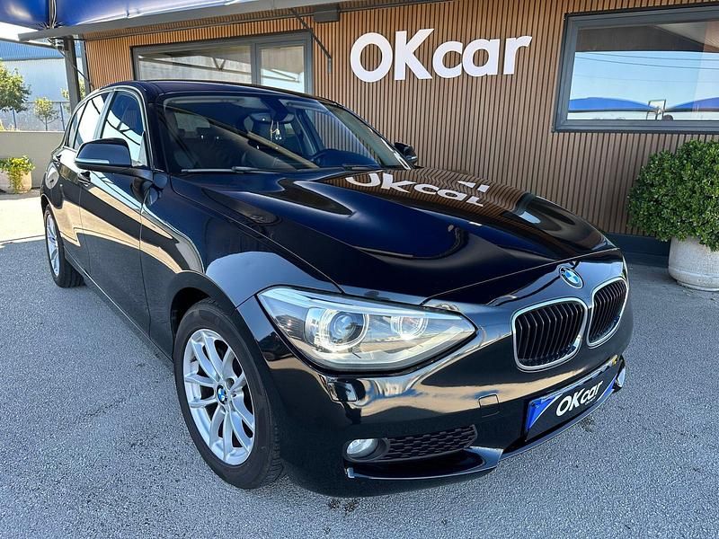 Preto Usado 2014 BMW 116 Advantage Citadino | € 11.300 - Imagem 1/4