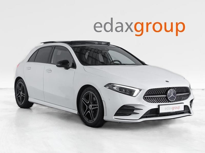 Branco Usado 2018 Mercedes A180 AMG line | € 28.990 - Imagem 1/4