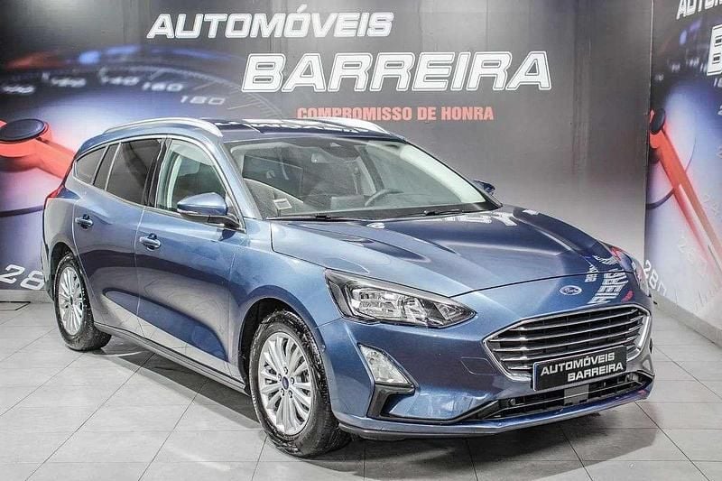 Azul escuro Usado 2020 Ford Focus Titanium Carrinha | € 18.500 (Preço justo) - Imagem 1/4