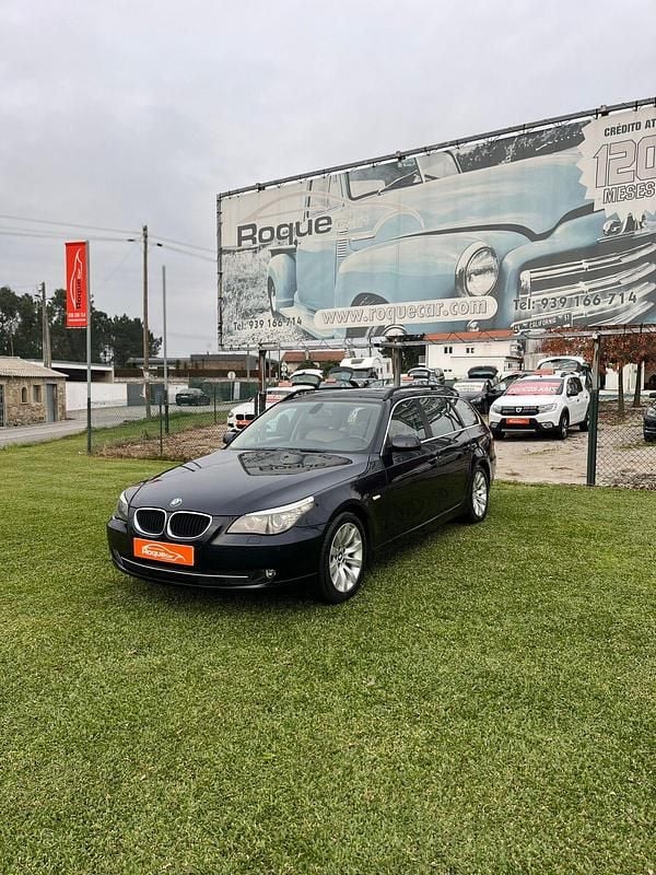 Azul Usado 2007 BMW 520 Executive Carrinha | € 8.700 (Preço justo) - Imagem 1/4