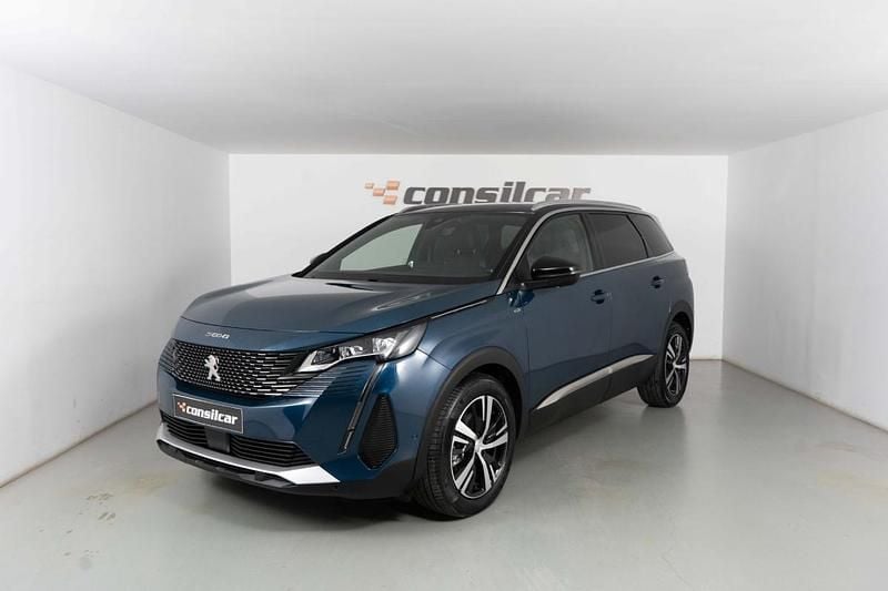 Azul Usado 2024 Peugeot 5008 GT SUV | € 25.980 (Super Preço) - Imagem 1/4