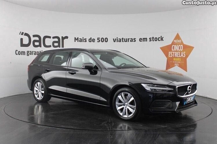 Preto Usado 2021 Volvo V60 Momentum Carrinha | € 25.899 (Super Preço) - Imagem 1/1