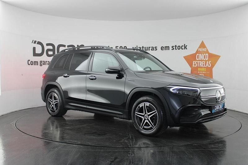 Preto Usado 2022 Mercedes EQB350 AMG line SUV | € 42.899 - Imagem 1/4