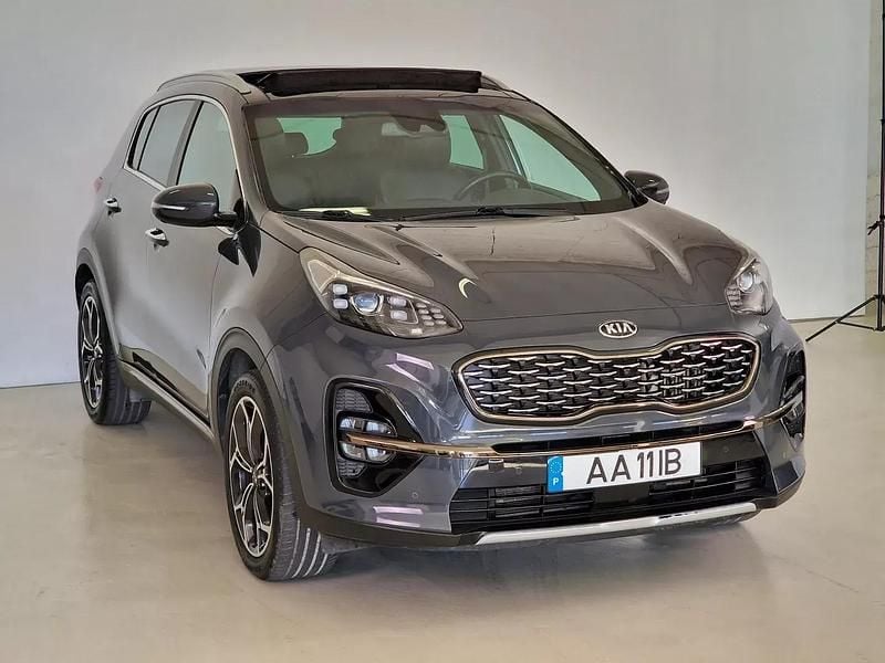 Cinzento Usado 2020 Kia Sportage GT-Line SUV | € 23.950 (Super Preço) - Imagem 1/4