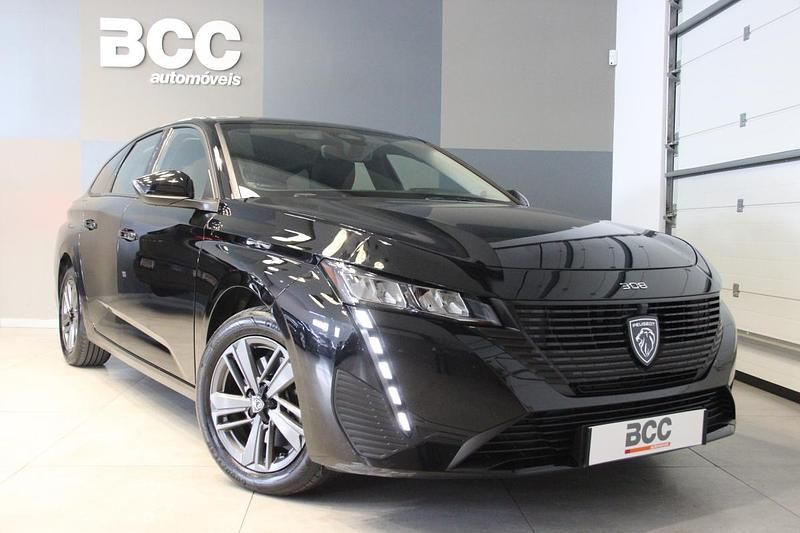 Preto Usado 2023 Peugeot 308 Allure Carrinha | € 19.990 (Bom preço) - Imagem 1/4