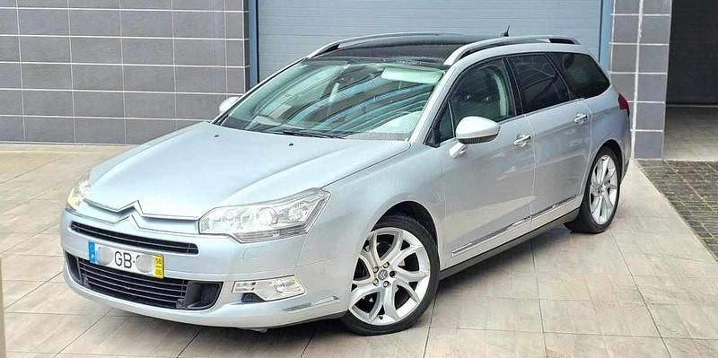 Cinzento Usado 2008 Citroën C5 Carrinha | € 7.450 (Caro) - Imagem 1/4